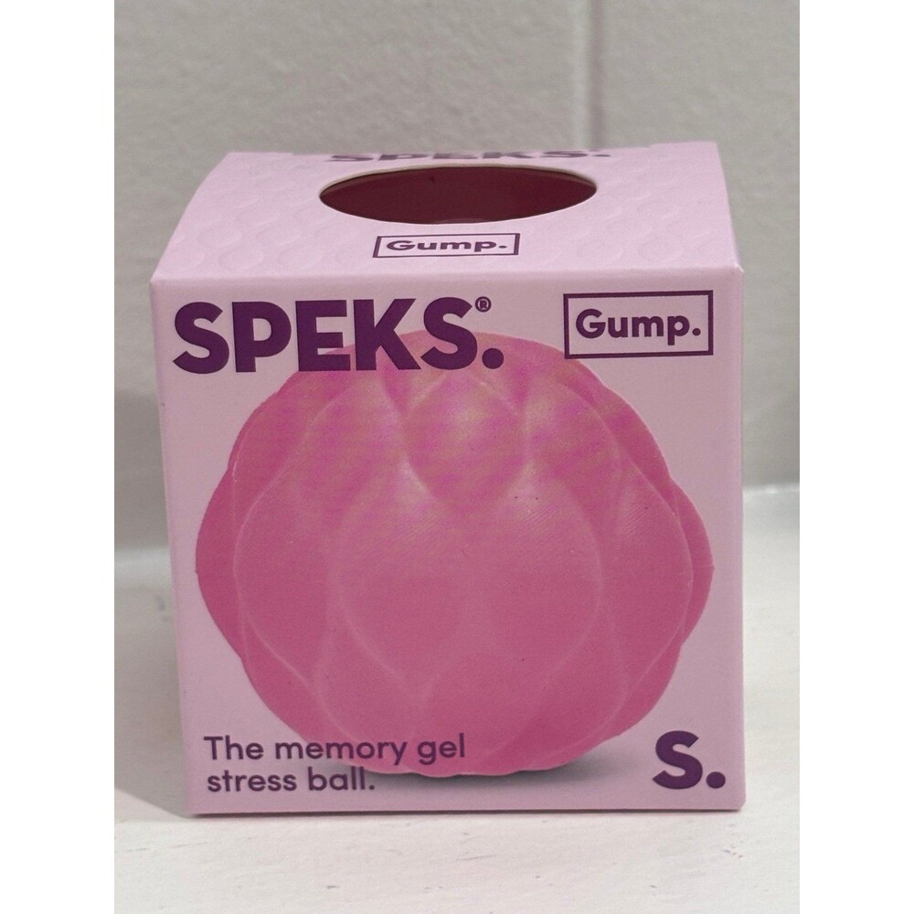 SPEKS Gump Memory Gel Stress Ball Pink - soldout viral squishy